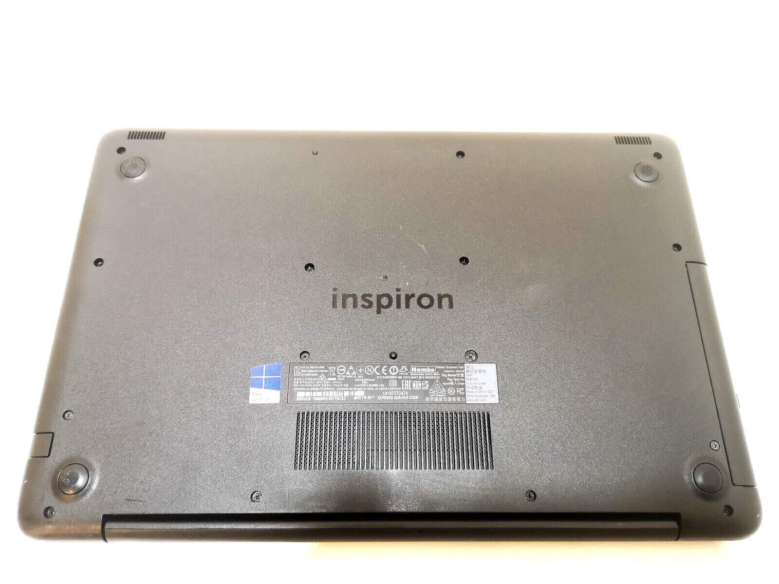 Refurbished Dell Inspiron 15 5567 Laptop PC