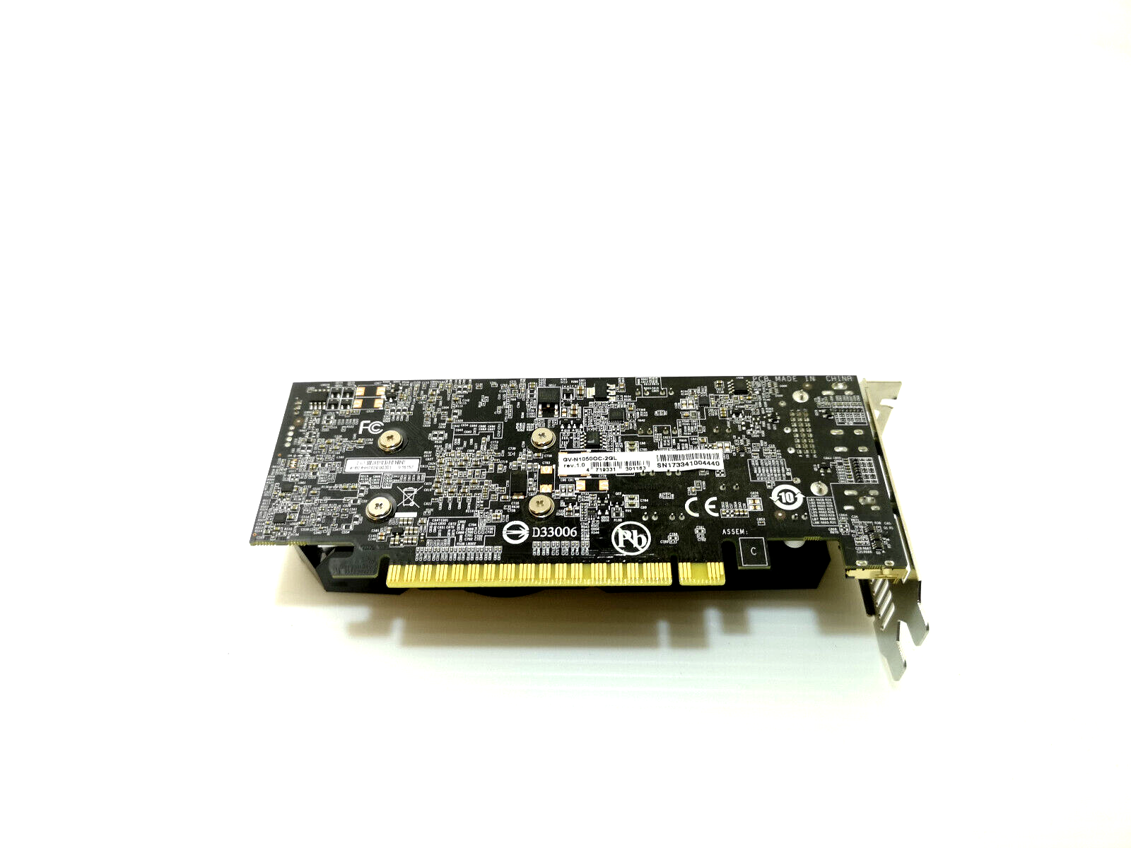 Refurbished Gigabyte GeForce® GTX 1050 OC Low Profile 2GB GPU
