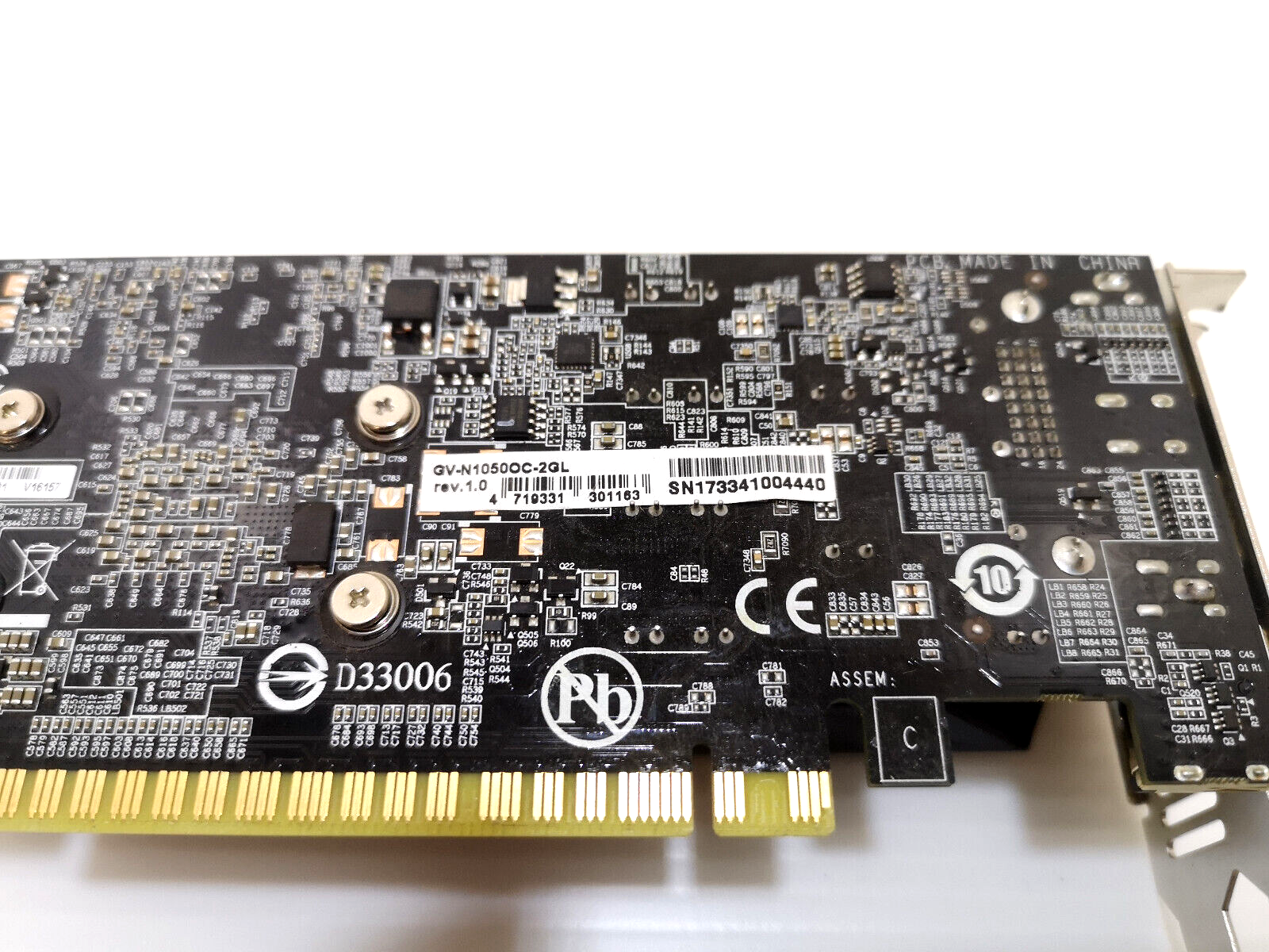 Gigabyte geforce gtx 1050 discount oc low profile 2gb