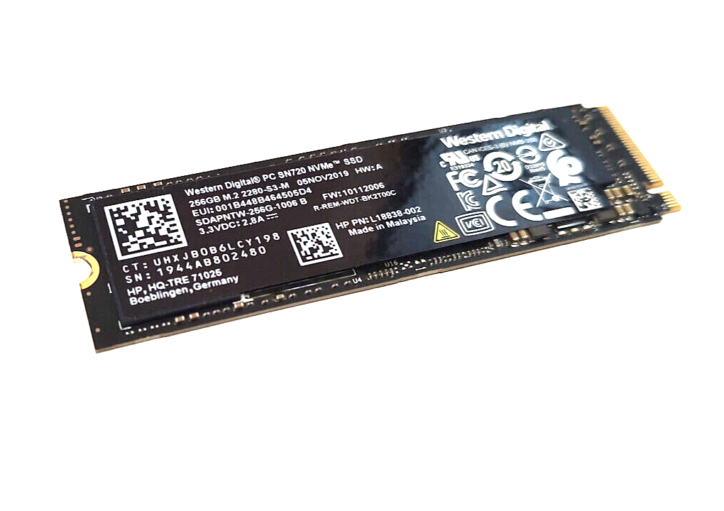 Refurbished NVMe 256GB Solid State Drive