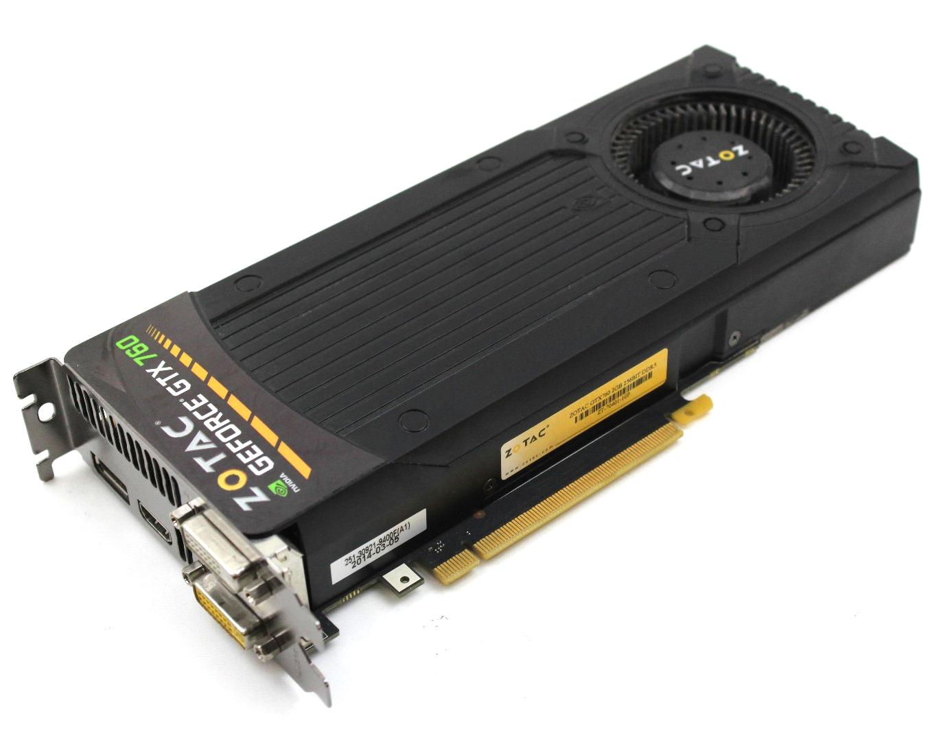 ZOTAC NVIDIA GeForce GTX 760 2GB GDDR5