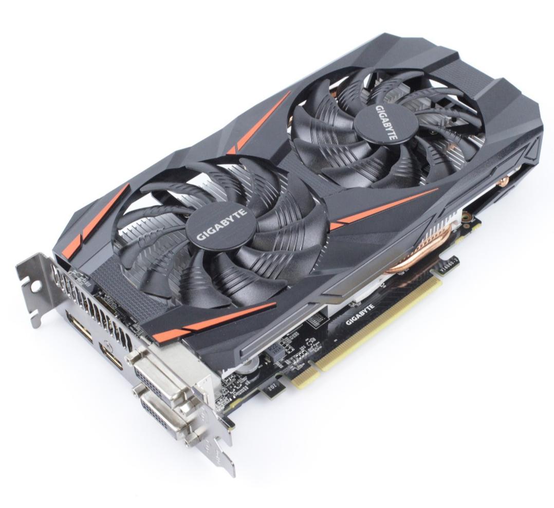 Gigabyte Nvidia GeForce GTX 1060 WindForce 2X OC 6GB GDDR5 - 382583